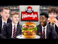 British Highschoolers try Wendy s for the first time