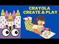 Crayola Create and Play Apple Arcade Gameplay IOS Coloring pages game Dozens of Creative Games