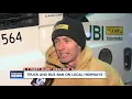 Tractor Trailers ignoring travel ban