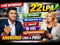 Capgemini Java Interview 2 7 Years Experience Java 8 Spring Boot Microservices SQL