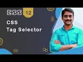 CSS Tag selector CSS Element selector - CSS Tutorial 12
