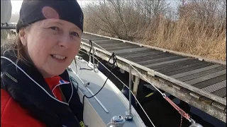 My First Docking Practice for a Solo World Sail. And the Throttle Fails – Ep 17 [EN]