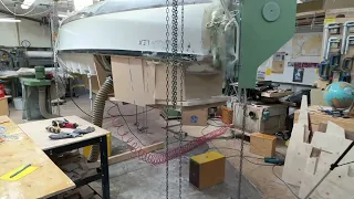 6 Aug 2025 Filling gaps with upside down boat