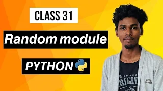 CL-31 Random module in PYTHON Randomisation Tamil