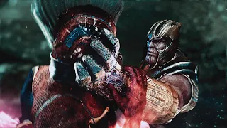 thanos vs hulk u0026 captain marvel avengers endgame fight scene epic battle 