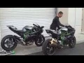 Download Lagu Hear Kawasaki's H2 \u0026 H2R Roar - Which is LOUDER?