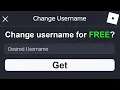 How To Change Your Username For Free On Roblox 2026