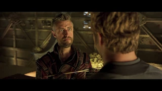 Les Gardiens de la Galaxie Vol.2 - Scène coupée : Kraglin et Quill parlent de Zune