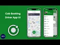 Online Cab Booking Driver App in Ionic App UI Uber Clone Ionic Ola Clone