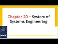 Systems Engineering Ch20