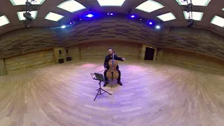 Bach Cello Suite No. 1 | Eugene Lifschitz | Immersive 360° VR Experience