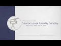 Sharron Trombley Memorial Service
