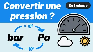 Comment CONVERTIR des bar en Pa Facile Unite de pression