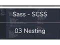 Nesting selectors in Sass for more intuitive code