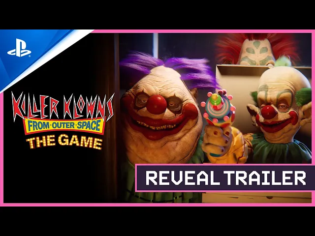 Killer Klowns from Outer Space: The Game – Official Reveal Trailer | PS5 &amp; PS4 Games