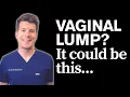 Doctor explains Bartholin Cyst Vaginal Lump Causes Symptoms Treatment