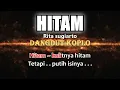 Download Lagu HITAM - Rita Sugiarto - Karaoke dangdut koplo (COVER) KORG Pa3X