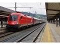 Lagu RZD Russian Railway - Nice-Moscow Express entering Innsbruck Hbf