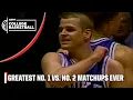 COLLEGE BASKETBALL HISTORY Best AP No 1 vs No 2 matchups of ALL-TIME Countdown to GameDay