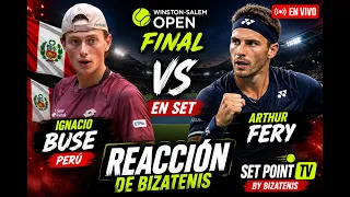 Ignacio Buse vs Arthur Fery - Final ATP de Winston Salem EN VIVO