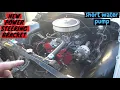 Chevy small block power steering brackets install with a short water pump