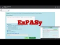 ExPASy Translate a nucleotide sequence and select the correct reading frame of the polypeptide