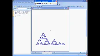 Sierpinski-Triangle fractal with Python turtle