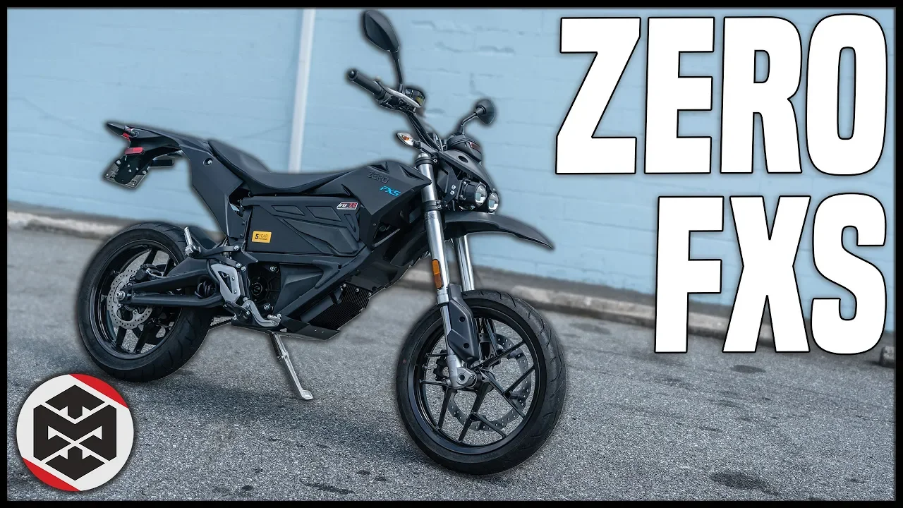 First Ride on an ELECTRIC Motorcycle! [Zero FXS]