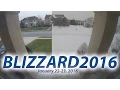 Blizzard of 2016 - Time Lapse