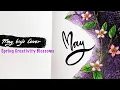 May BuJo Cover Spring Creativity Blossoms