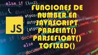 FUNCIONES CON JAVASCRIPT PARSEINT PARSEFLOAT TOFIXED