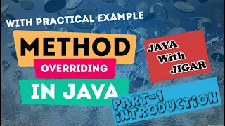 Java Method Overriding in java Runtime Polymorphism Part 1
