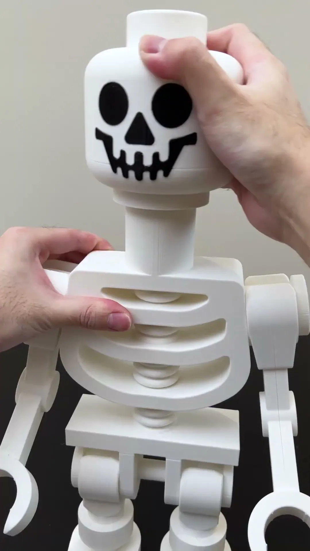 Skeleton Giant Minifigure (16") – Standalone Design!