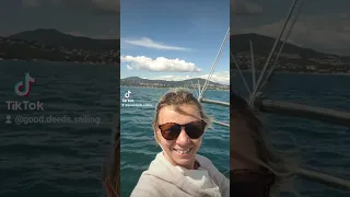 Sailing the Med in March ⛵️🇫🇷🌞#sailing #liveaboard #boating #travel #boatlife #frenchriviera #fun