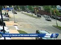 WATCH Milwaukee bank robbery chase ends in crash