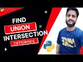 Python program to find union intersection and difference of sets