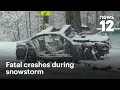 Long Island s first snowfall triggers fatal crashes and hundreds of accidents News 12