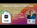How to Open CFM Files Adobe ColdFusion Builder or Visual Studio Code