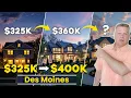 3 Homes Under 400K in the BEST Des Moines Neighborhoods