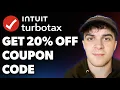 How to Get 20 Off Turbotax Coupon Code Turbo Tax Promo Code Full 2025 Guide