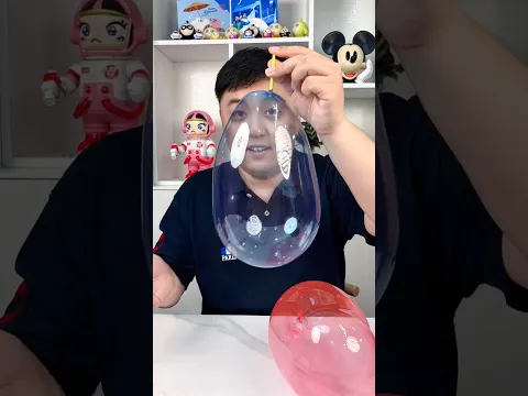 Amazing Bubble Trick Giant Bubble with A Straw #shorts #stationery