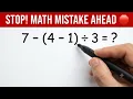 Master Order of Operations PEMDAS in Math Fast Easy Method