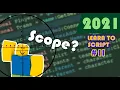 What are Local Variables - Scope