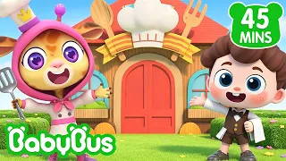 Restaurante de Papelão | Neo Tinha um Restaurante | Músicas Infantis | Sim! Neo | BabyBus Português