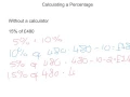 National 5 Maths Basic Percentages Revision