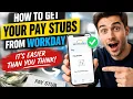 How to get your pay stubs from Workday