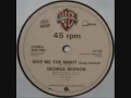 Download Lagu George Benson - Give Me The Night (12'')