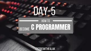 Operators in C Arithmetic Relational Logical Operators C Programming Tutorial