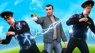 КОШМАРЮ МЕНТОВ ТАЙЗЕРОМ - AMAZING RP