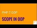 PHP 7 OOP Objects and scope OOP PHP 7 Tutorial No 2